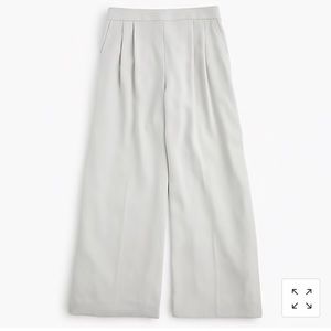 J. Crew Wide-leg Crop Pant in 365 Crepe - Size 0P - Color: Sweet Hyacinth